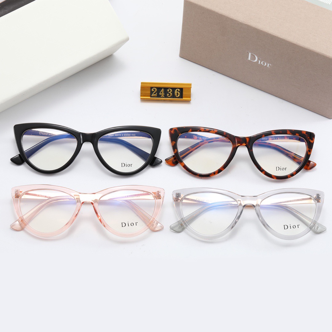 Dior cat-eye frame fashion sunglasses