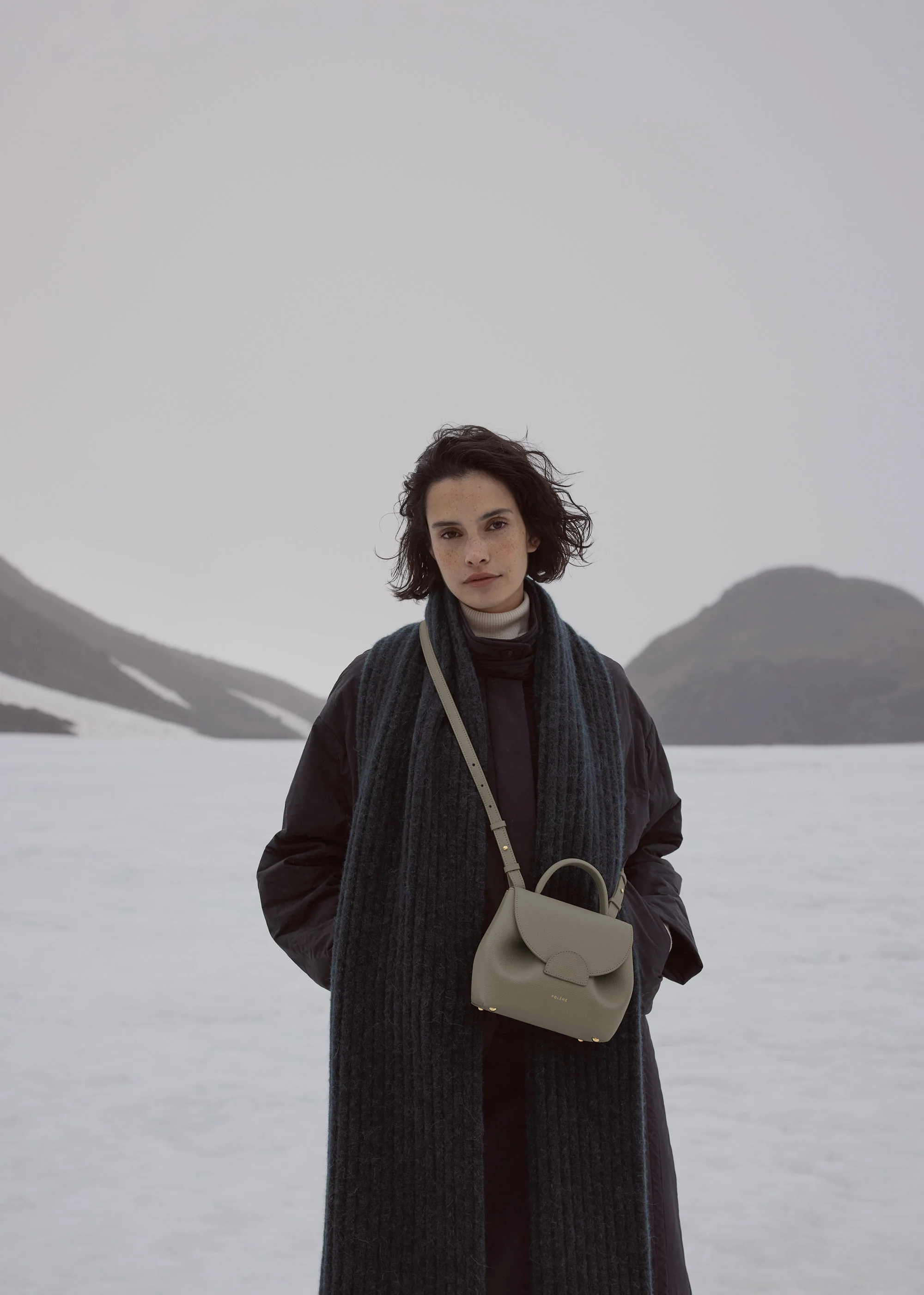 Polène Numéro Un Nano - Textured Olive