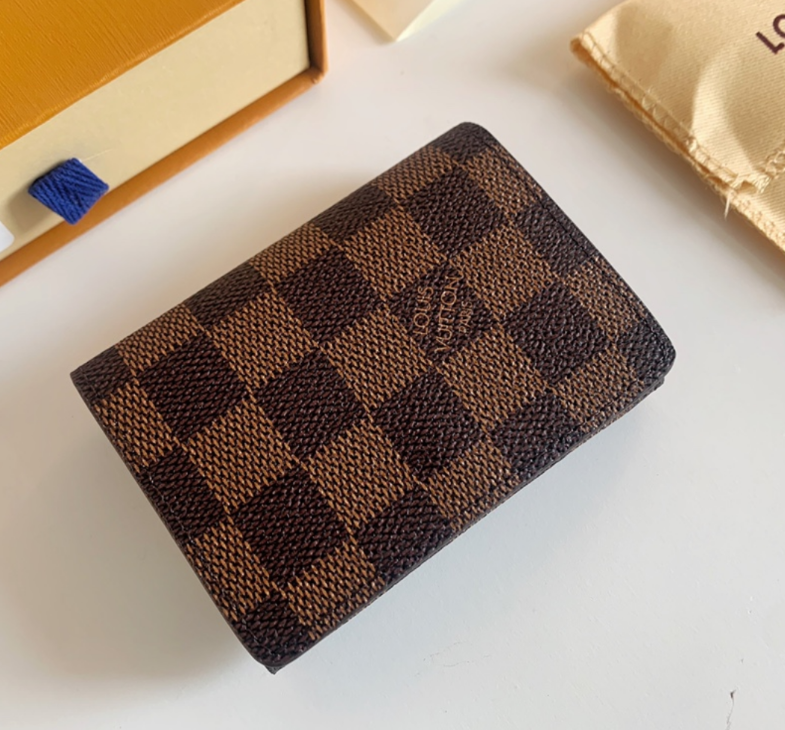 Louis Vuitton Classic coated canvas storage card holder