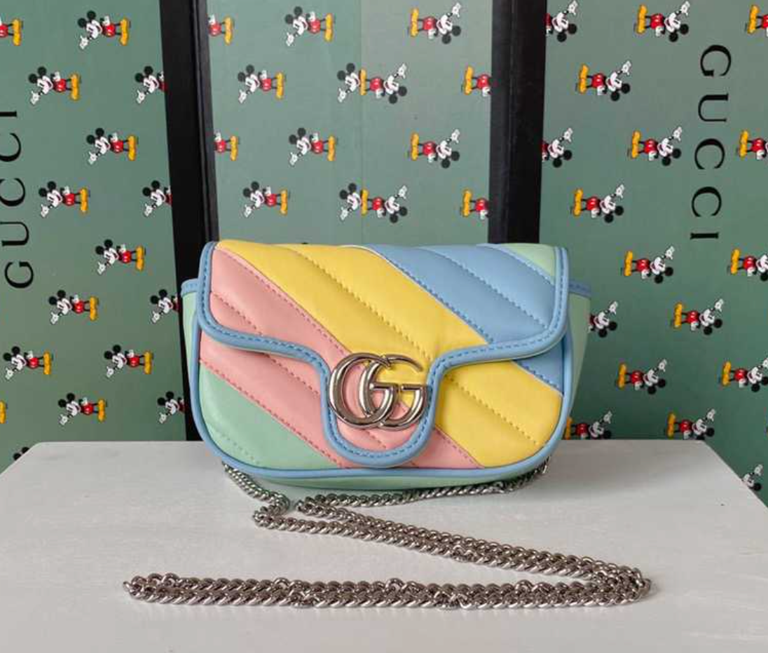 Gucci GG Marmont -Silver buckle