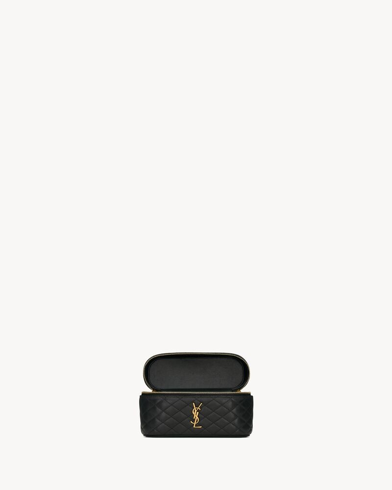 Saint Laurent GABY vanity bag in lambskin