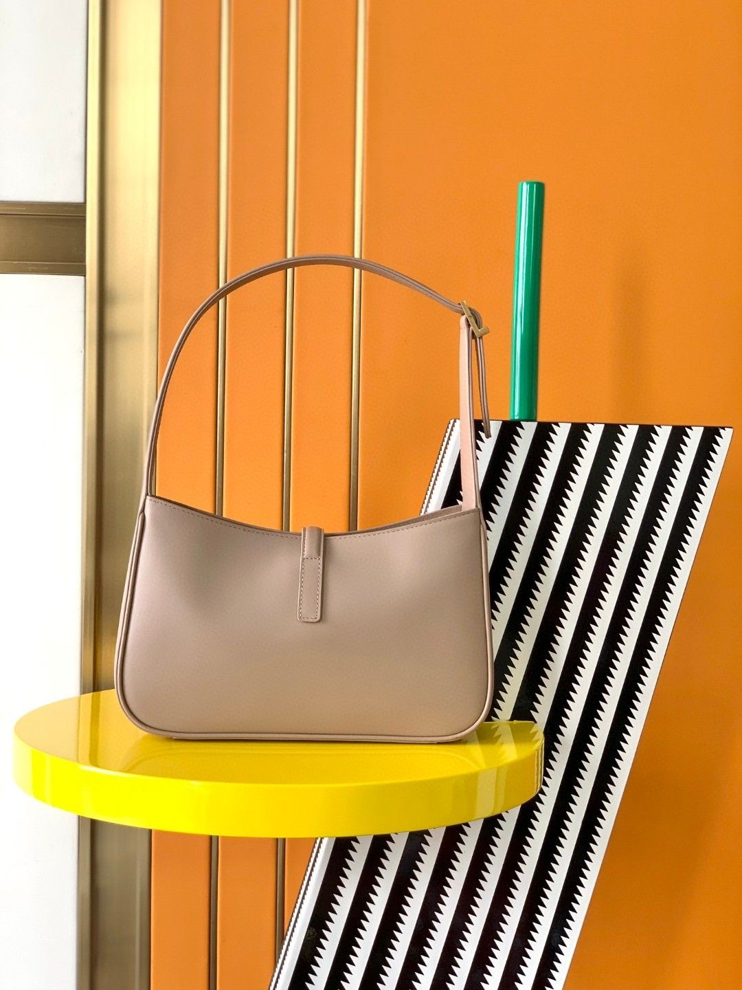 Saint Laurent YSL LE 5 À 7 satin mini bag