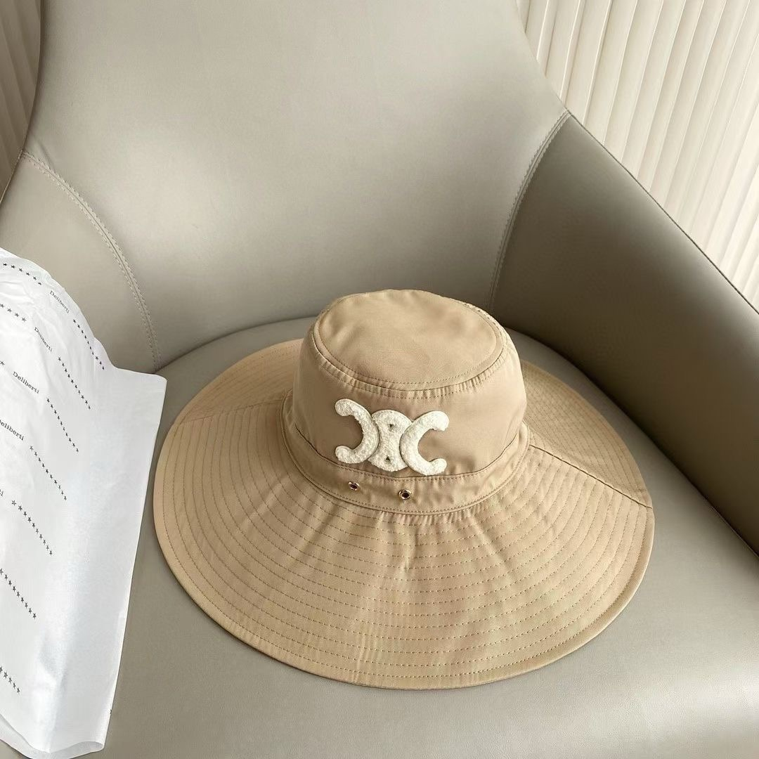 Ceiline Embroidered Fisherman's Hat Sunhat