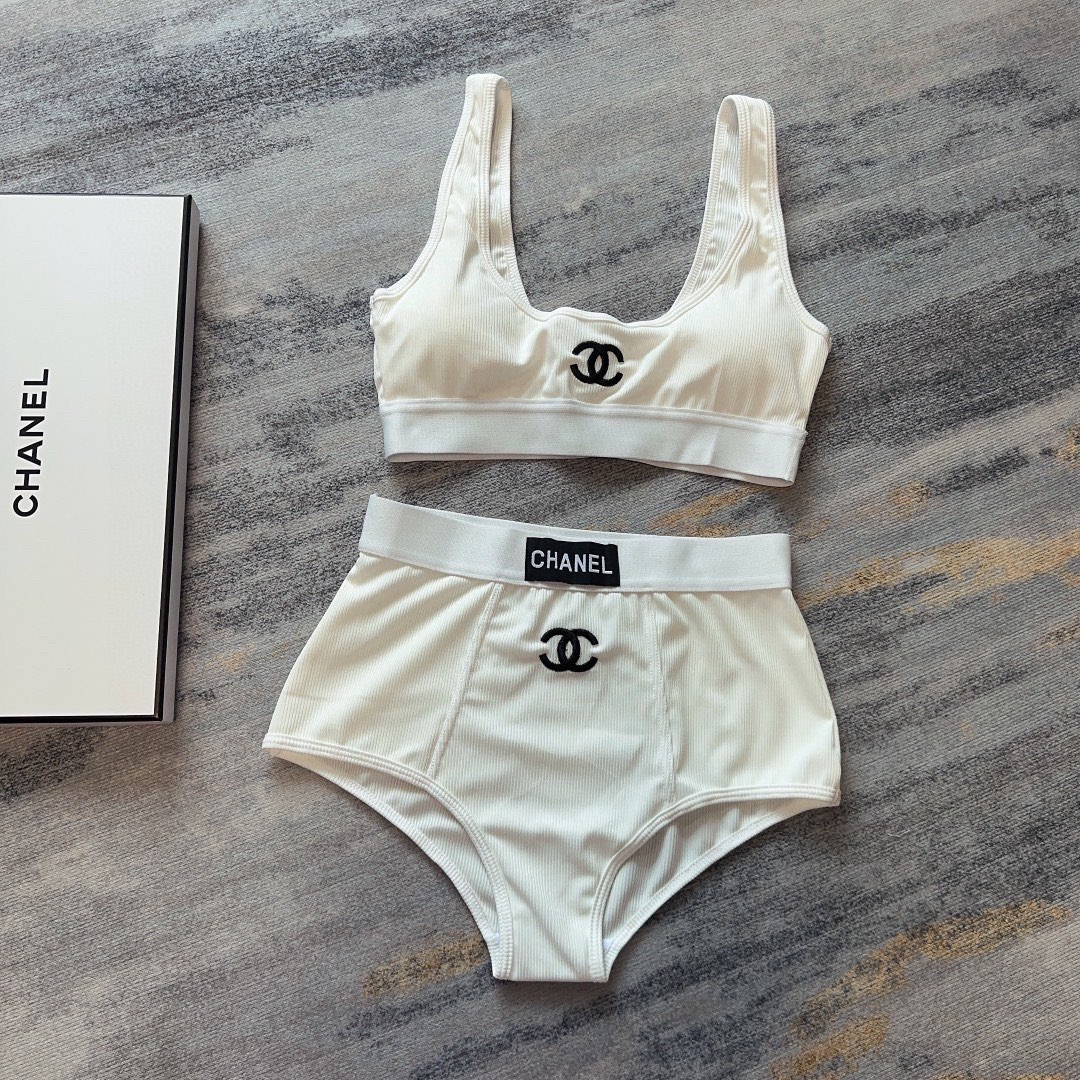 Chanel Two-piece Swimsuit Swimwear