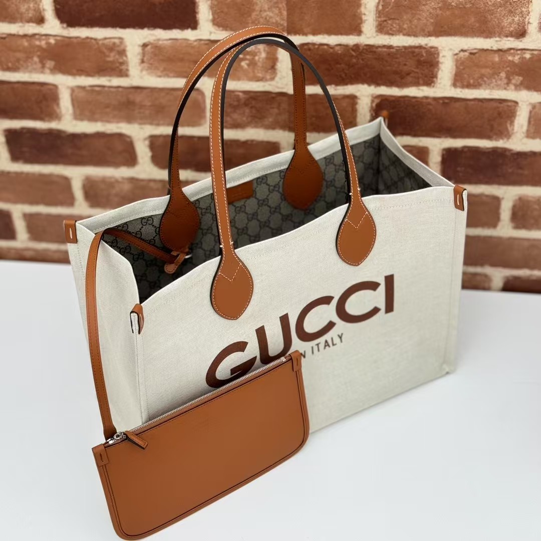 GUCCI tote bag with print
