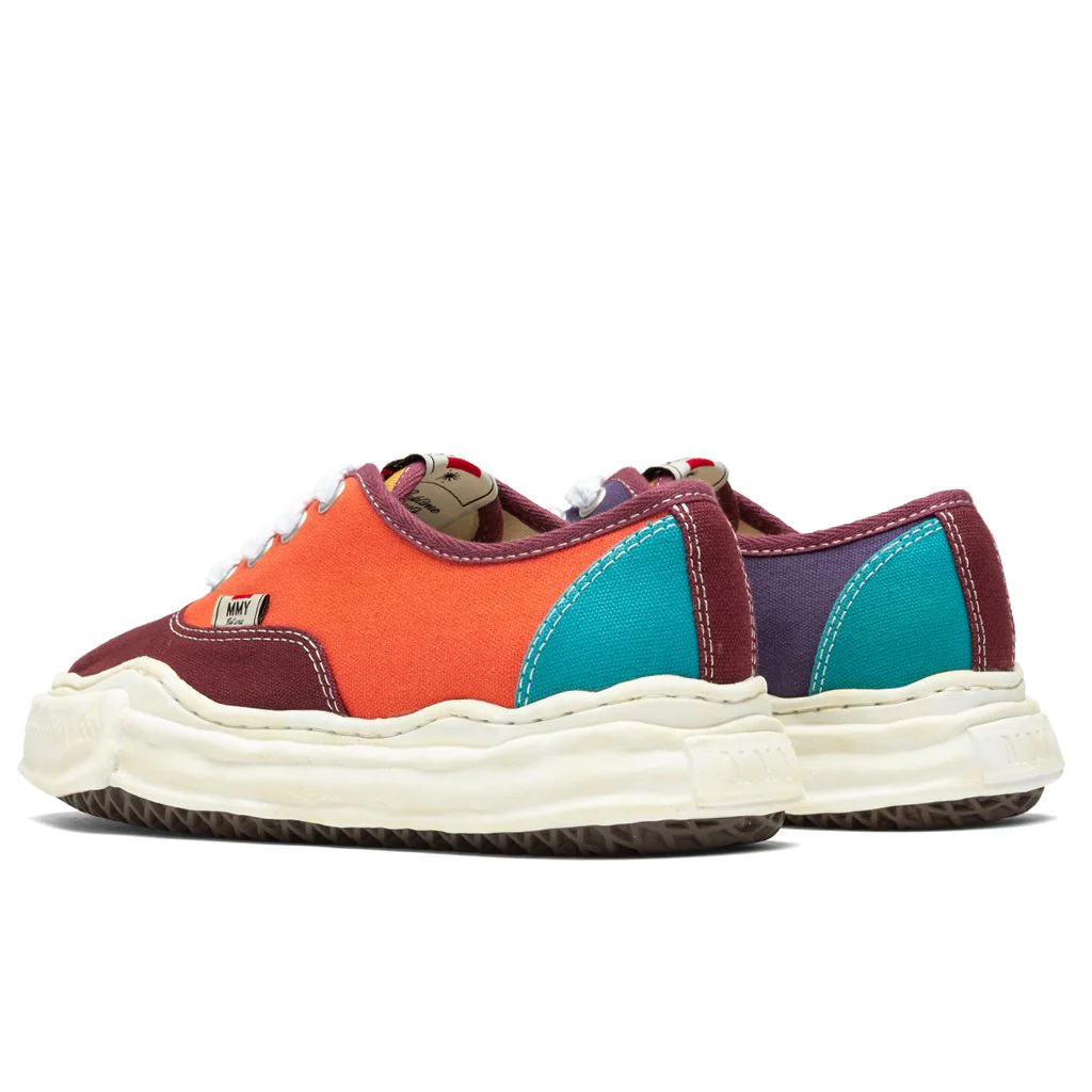 MIHARA YASUHIRO Baker Low OG Sole Overdyed Sneaker - Orange