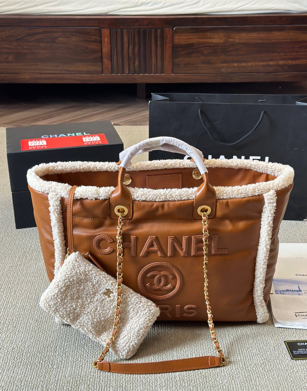 Chanel Beach Bag Tote
