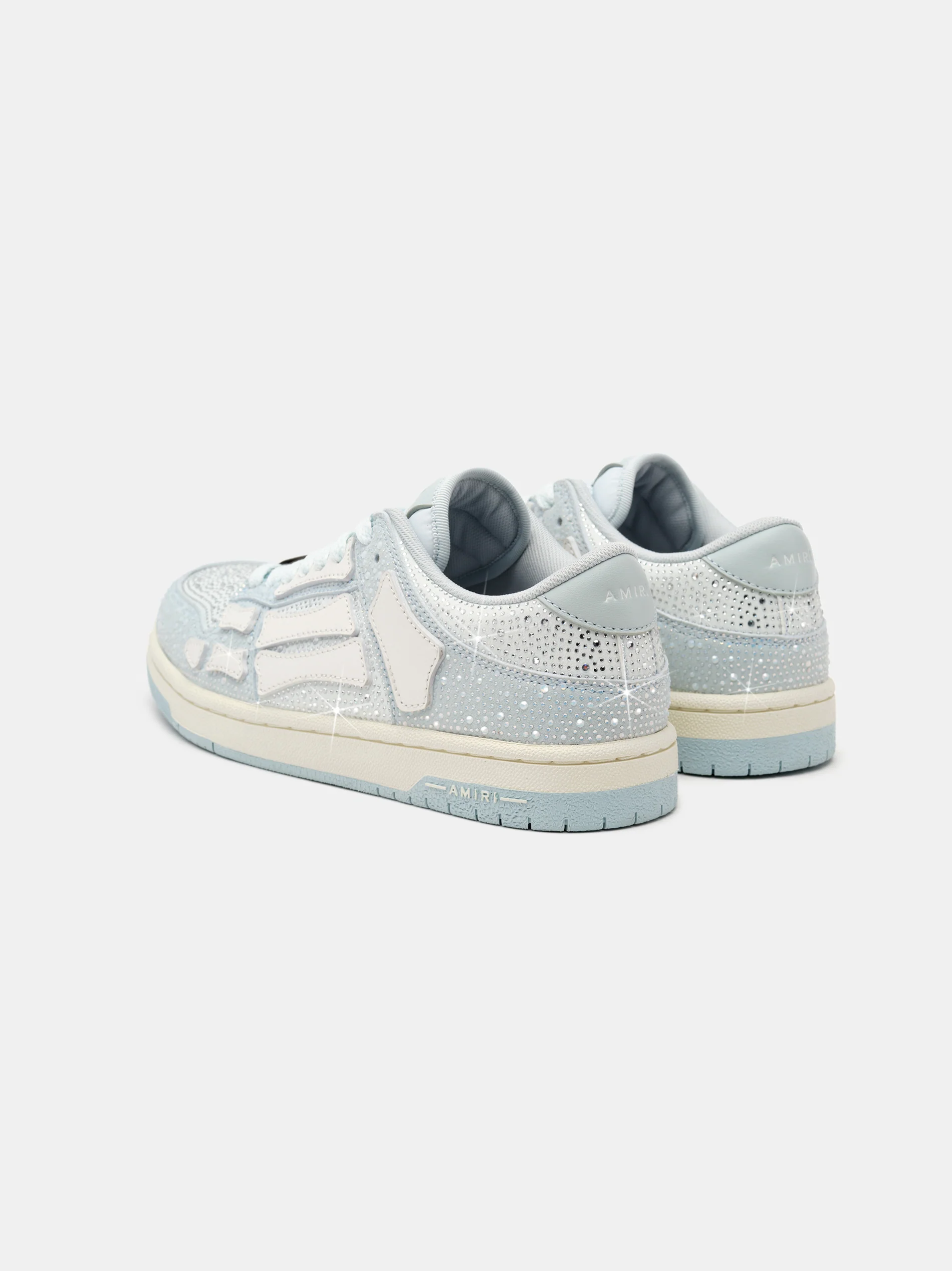 AMIRI WOMEN - WOMEN'S CRYSTAL SKEL-TOP LOW - Ice