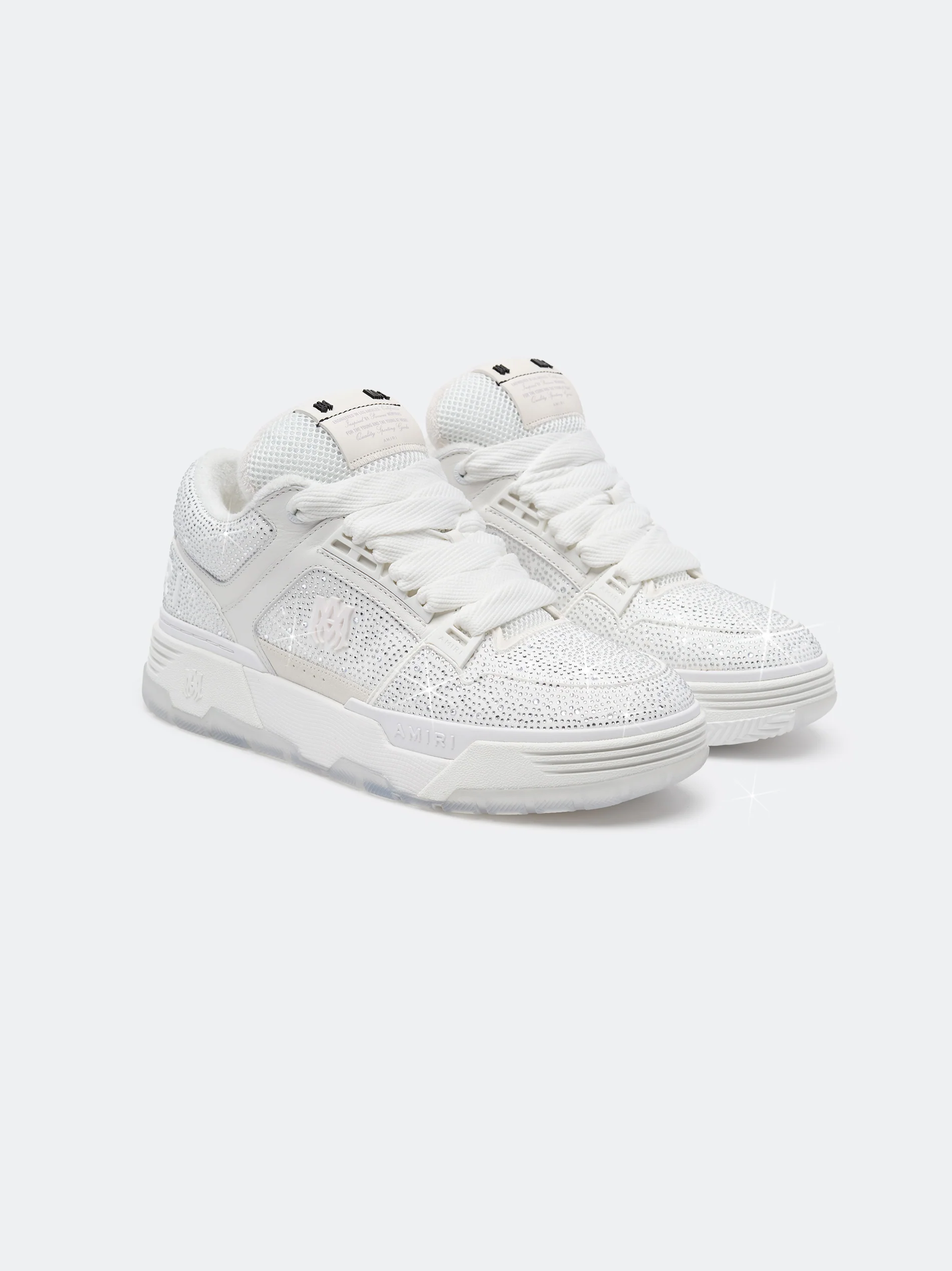 AMIRI CRYSTAL MA-1 - White