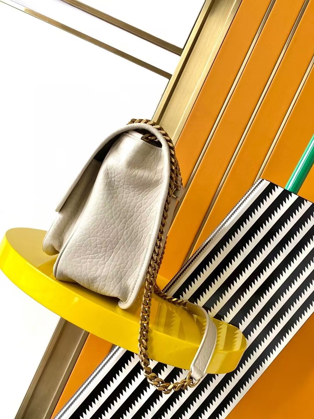Saint Laurent YSL NIKI medium bag in grained lambskin