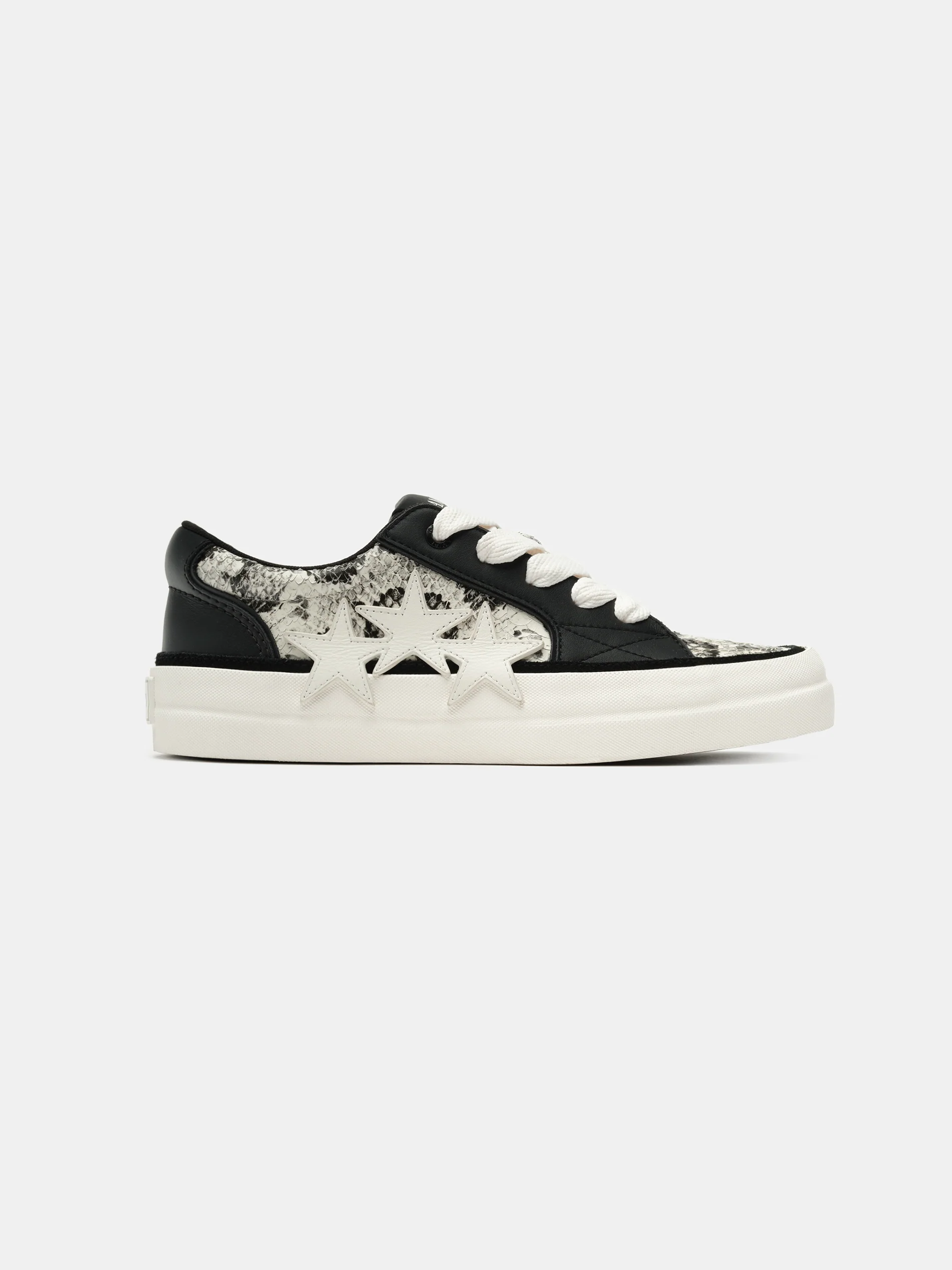 AMIRI SNAKE SUNSET SKATE LOW - Black