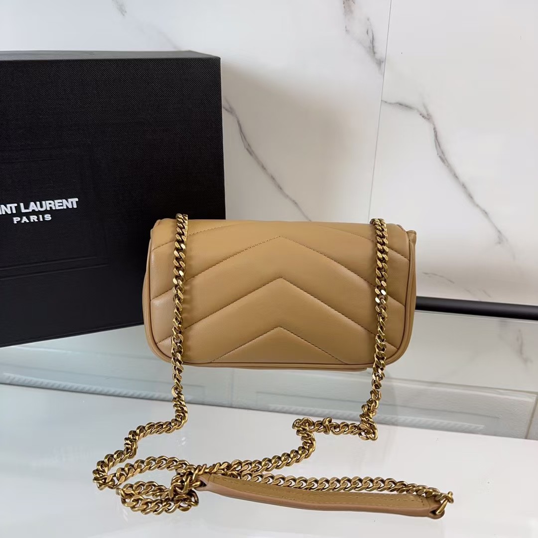 Saint Laurent YSL LOULOU lambskin MINI bag