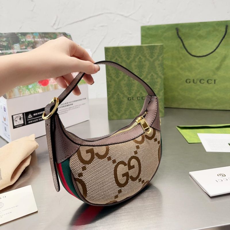 Gucci Ophidia Canvas&Leather Shoulder  Bags