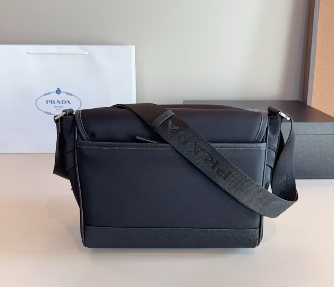 Prada Parachute Postman Bag
