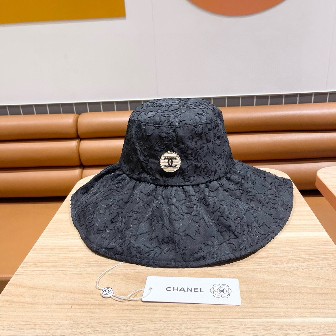 Chanel Little Fragrant Wind Fisherman Hat Sunhat