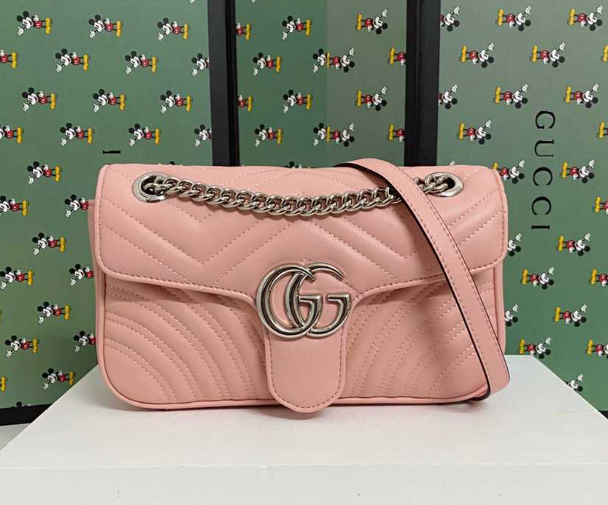 Gucci GG Marmont -Silver buckle
