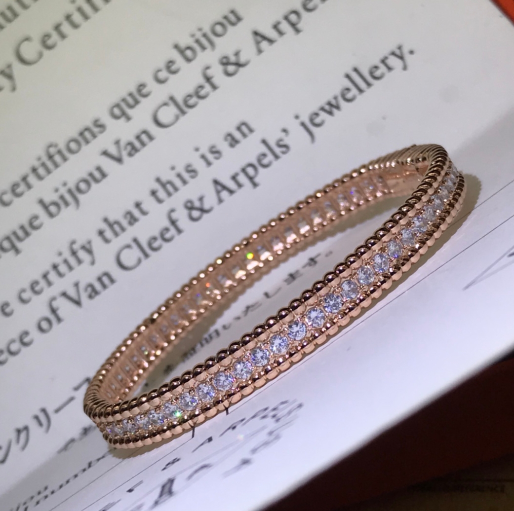 Van Cleef & Arpels bracelet vca one row diamond bracelet