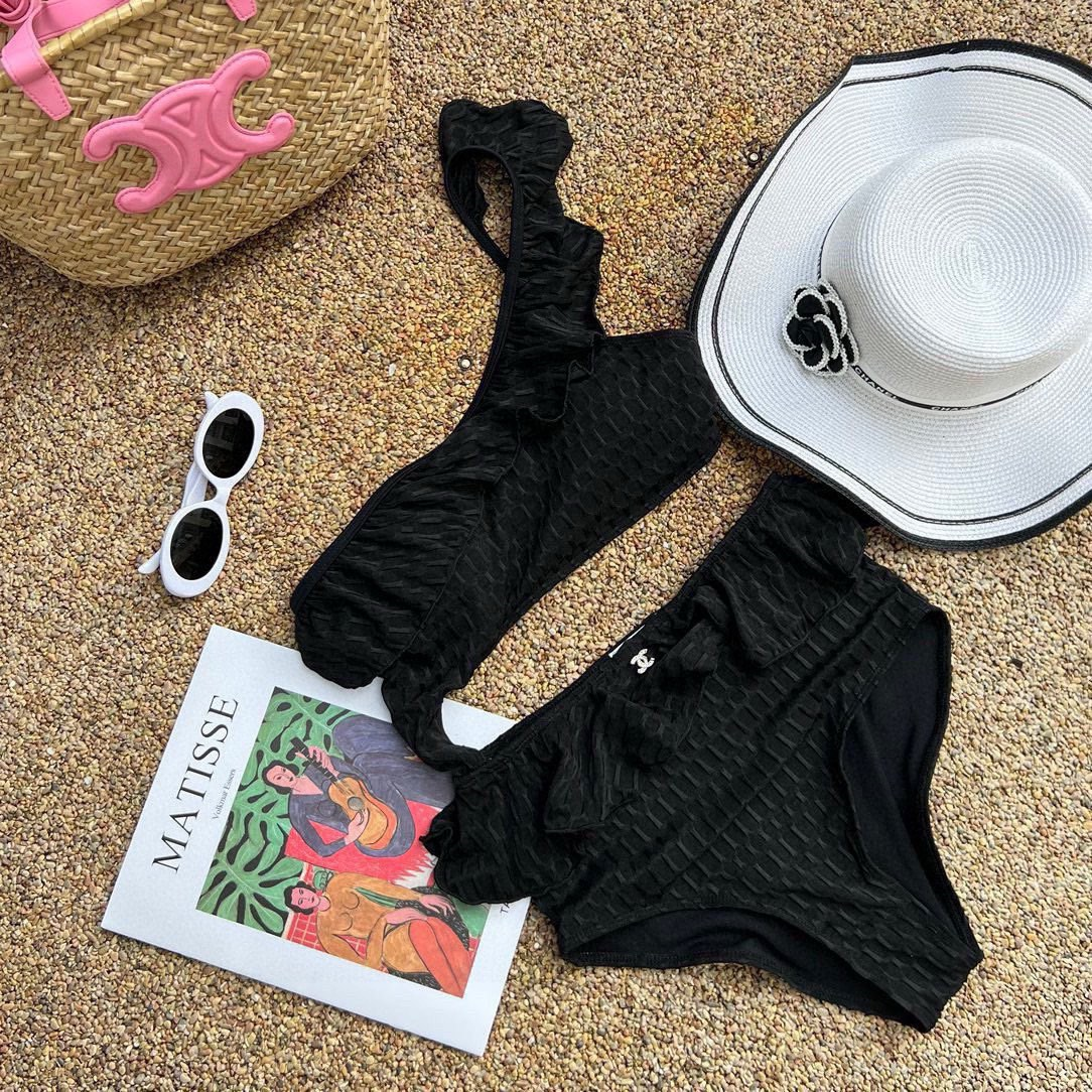 Chanel One-piece Swimsuit Swimwear