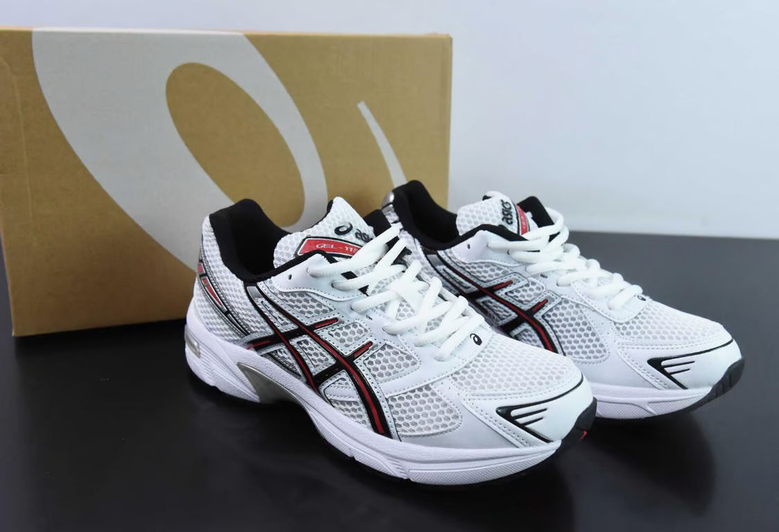 Asics Gel 1130 White Electric Red