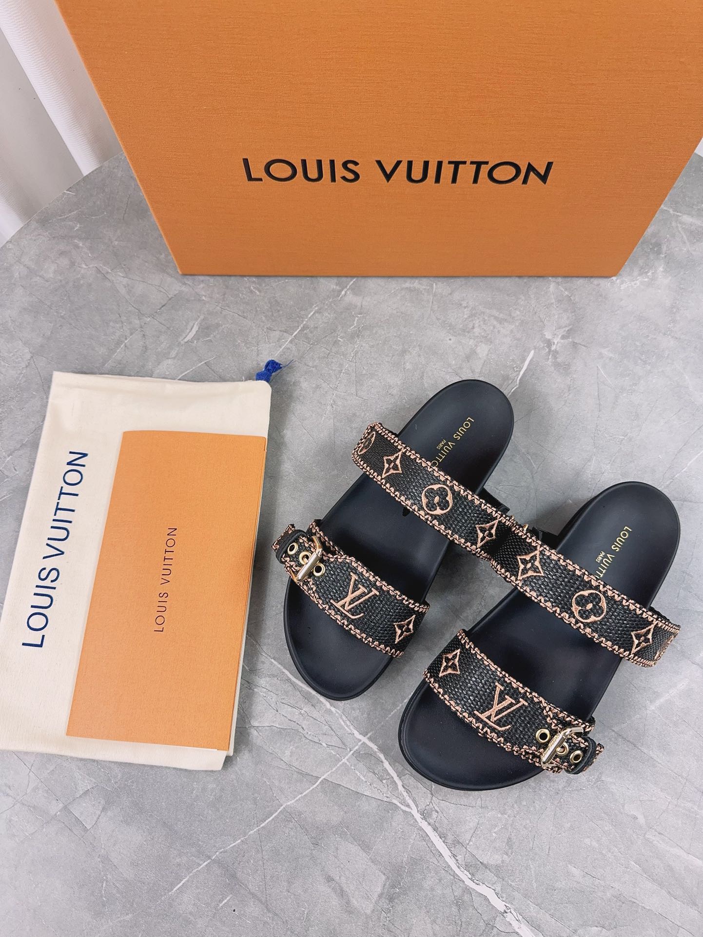 Louis Vuitton new beach shoes