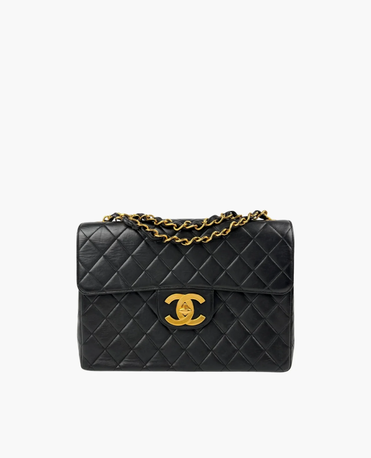 Chanel Timeless Jumbo Vintage Black Lambskin GHW