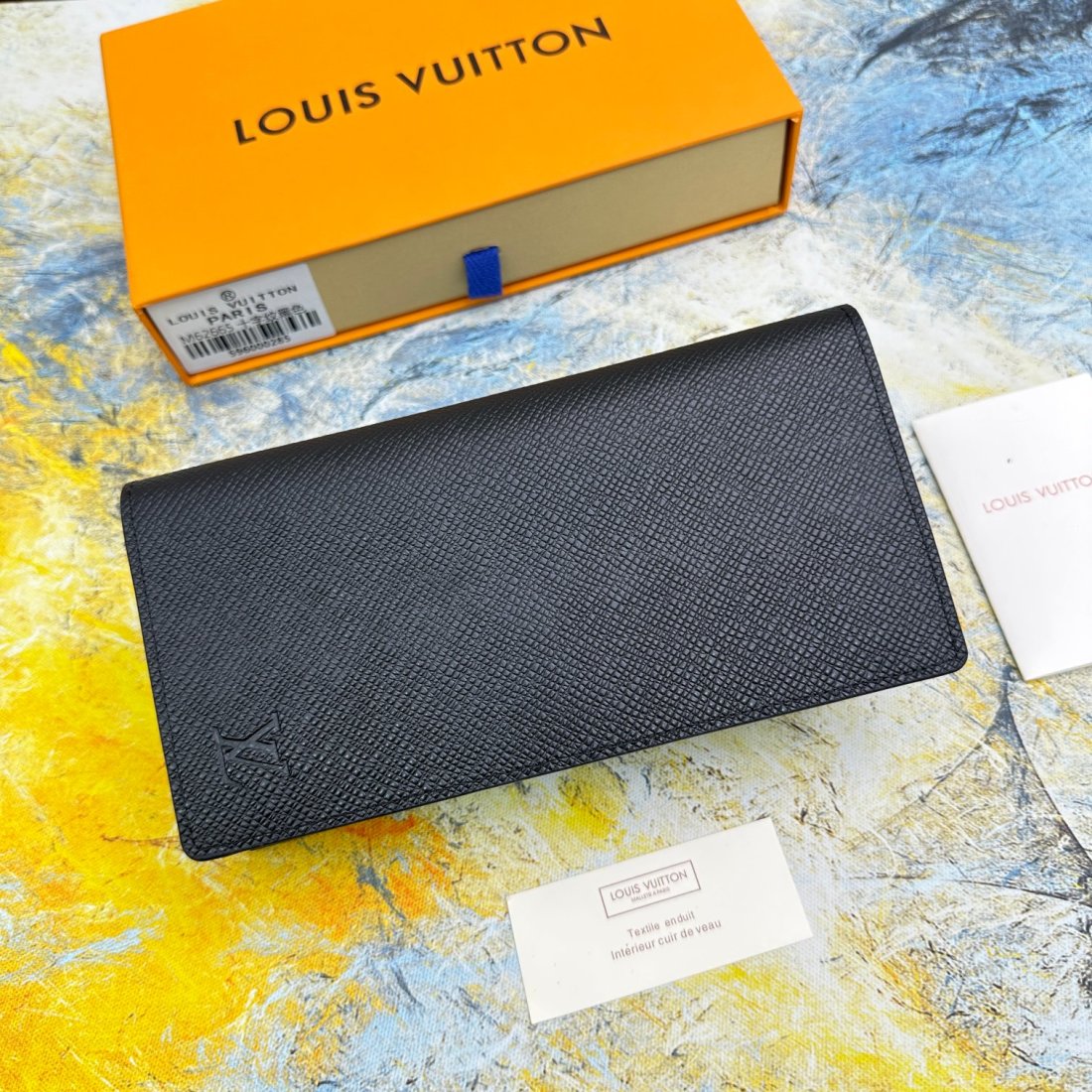 Louis Vuitton LV Brazza Flip Wallet N62665
