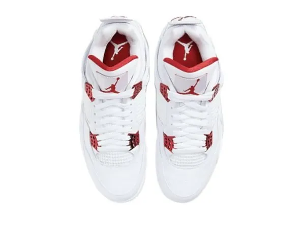 Jordan 4 Retro“White University Red”