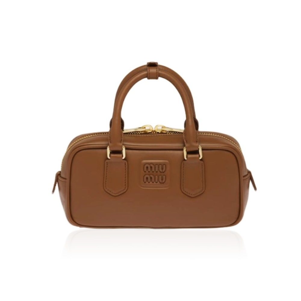 MIU MIU Arcadie Leather Handbag