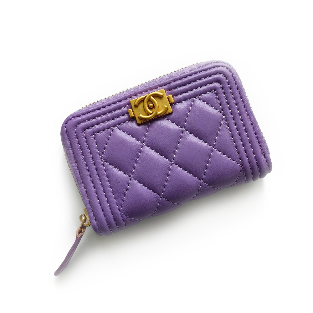 Chanel card holder coin purse