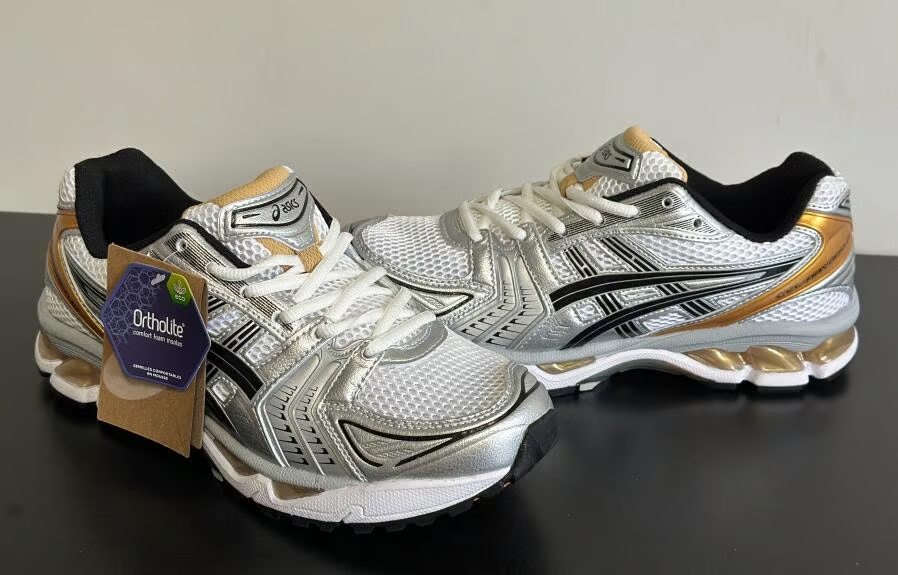 Asics Gel Kayano 14 White Pure Gold
