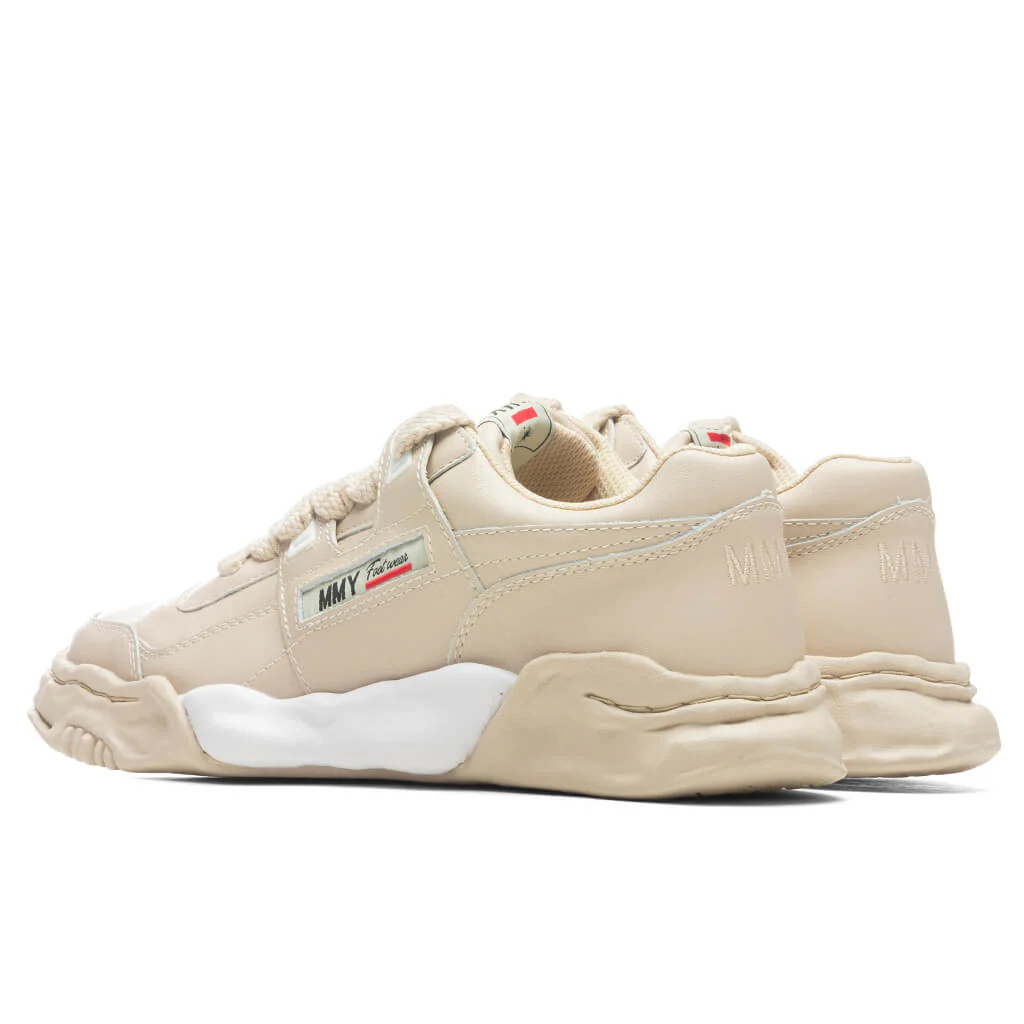 MIHARA YASUHIRO Parker Low OG Sole Leather Sneaker - Beige