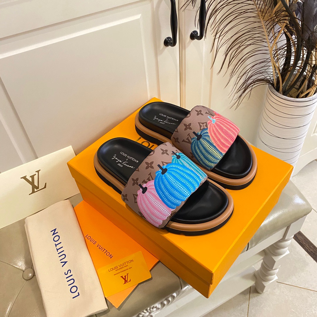 Louis Vuitton LV Pillow Yayoi Kusama Slide Sandal