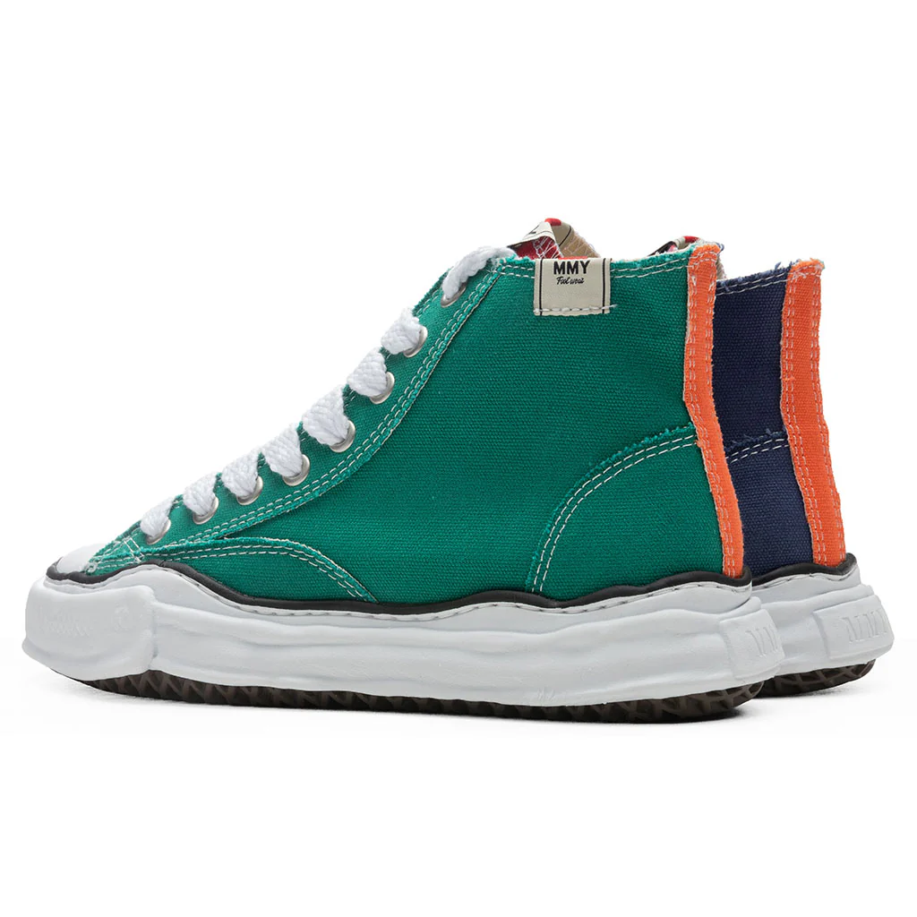 MIHARA YASUHIRO Peterson Hi OG Sole Canvas Sneakers - Green