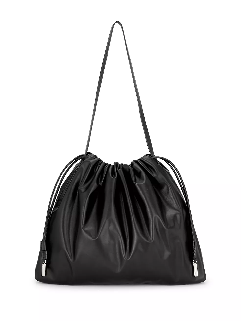 The Row  Angy Leather Hobo Bag