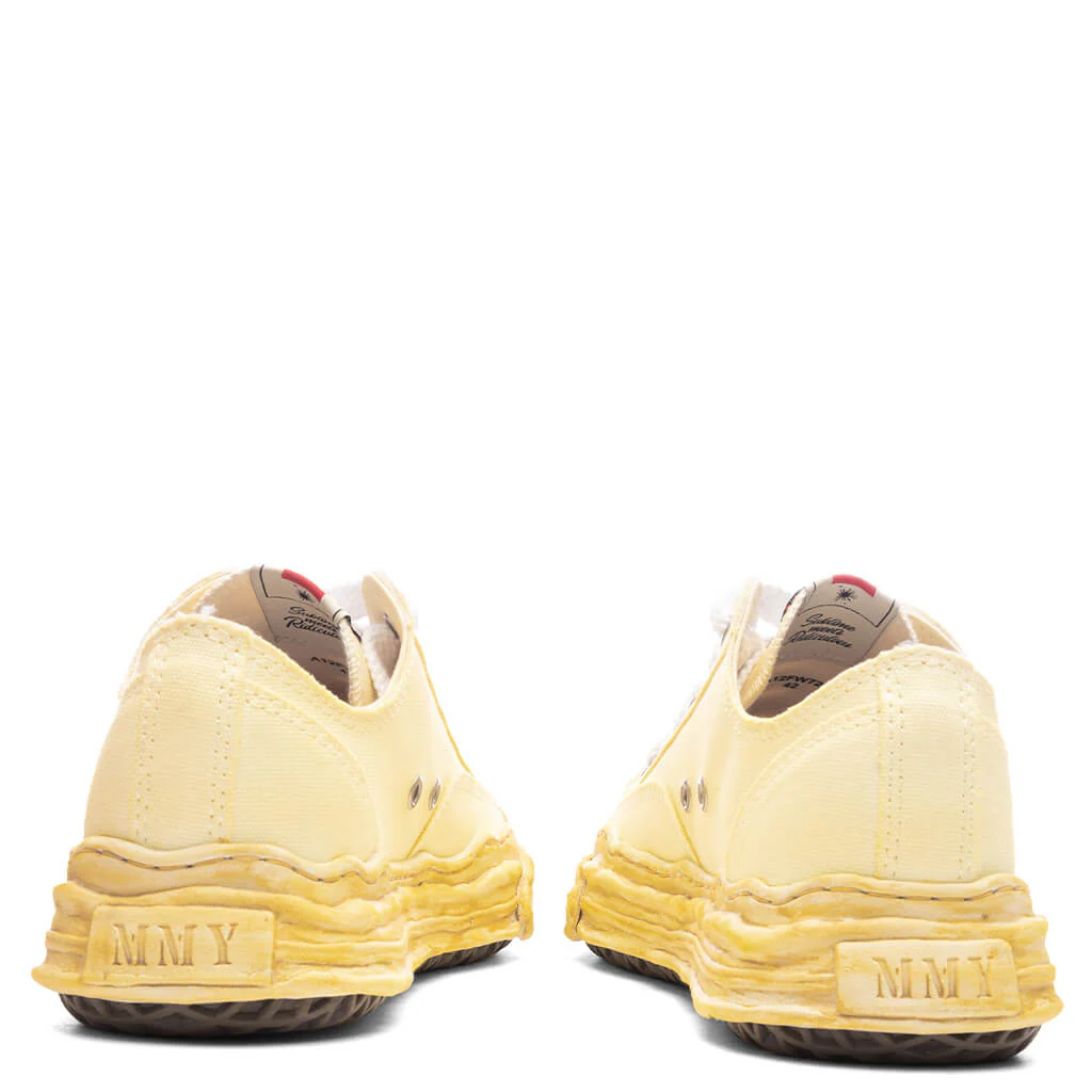 MIHARA YASUHIRO Hank Low Top Sneakers Garment Dye - White