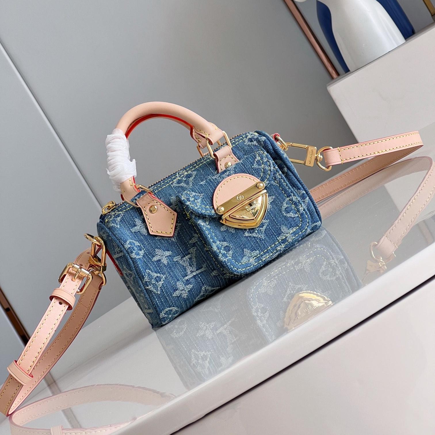 Louis Vuitton LV Nano Speedy Hand Crossbody Bag M82950 Top quality