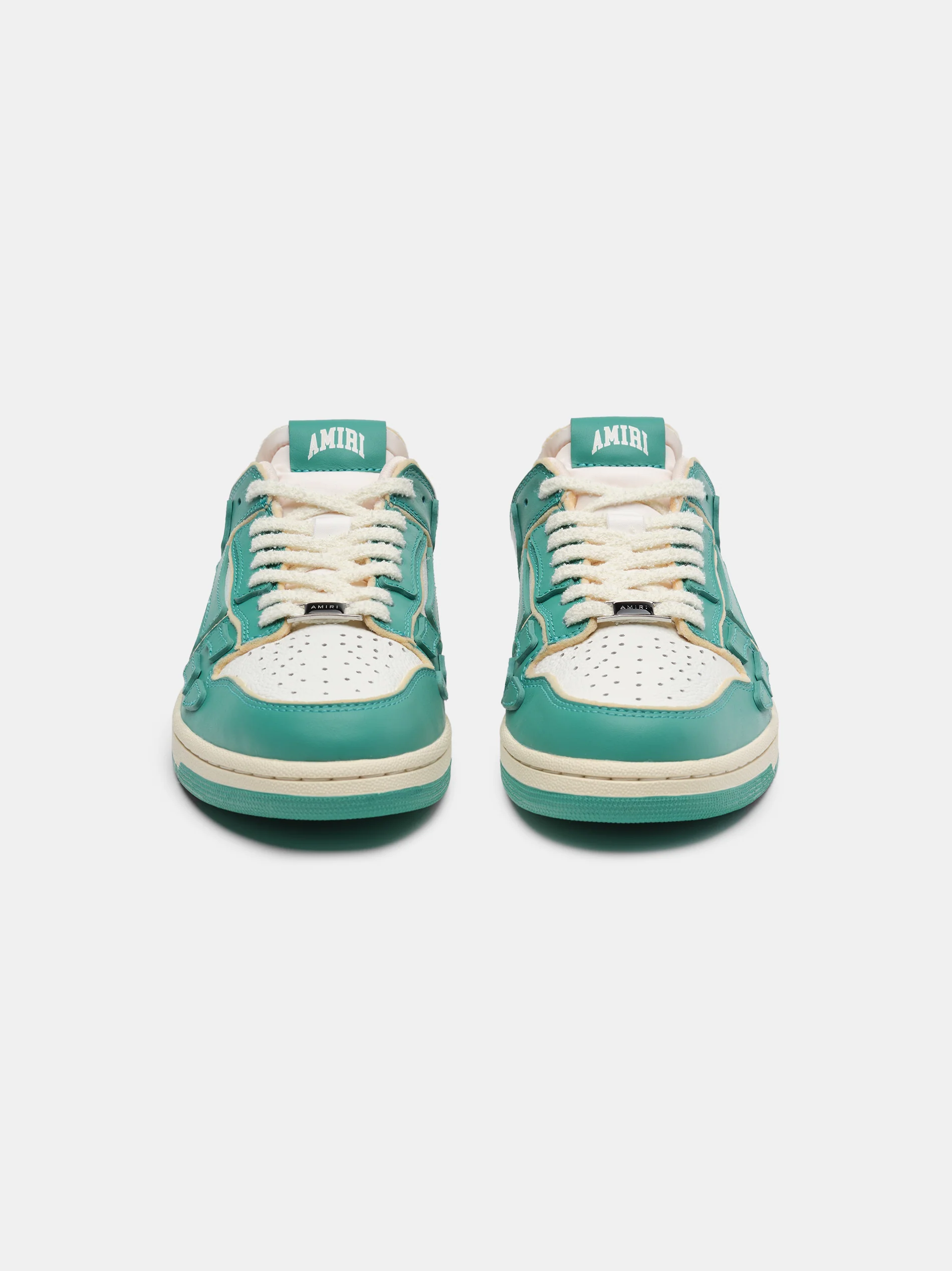 AMIRI COLLEGIATE SKEL-TOP LOW - Sea Blue White