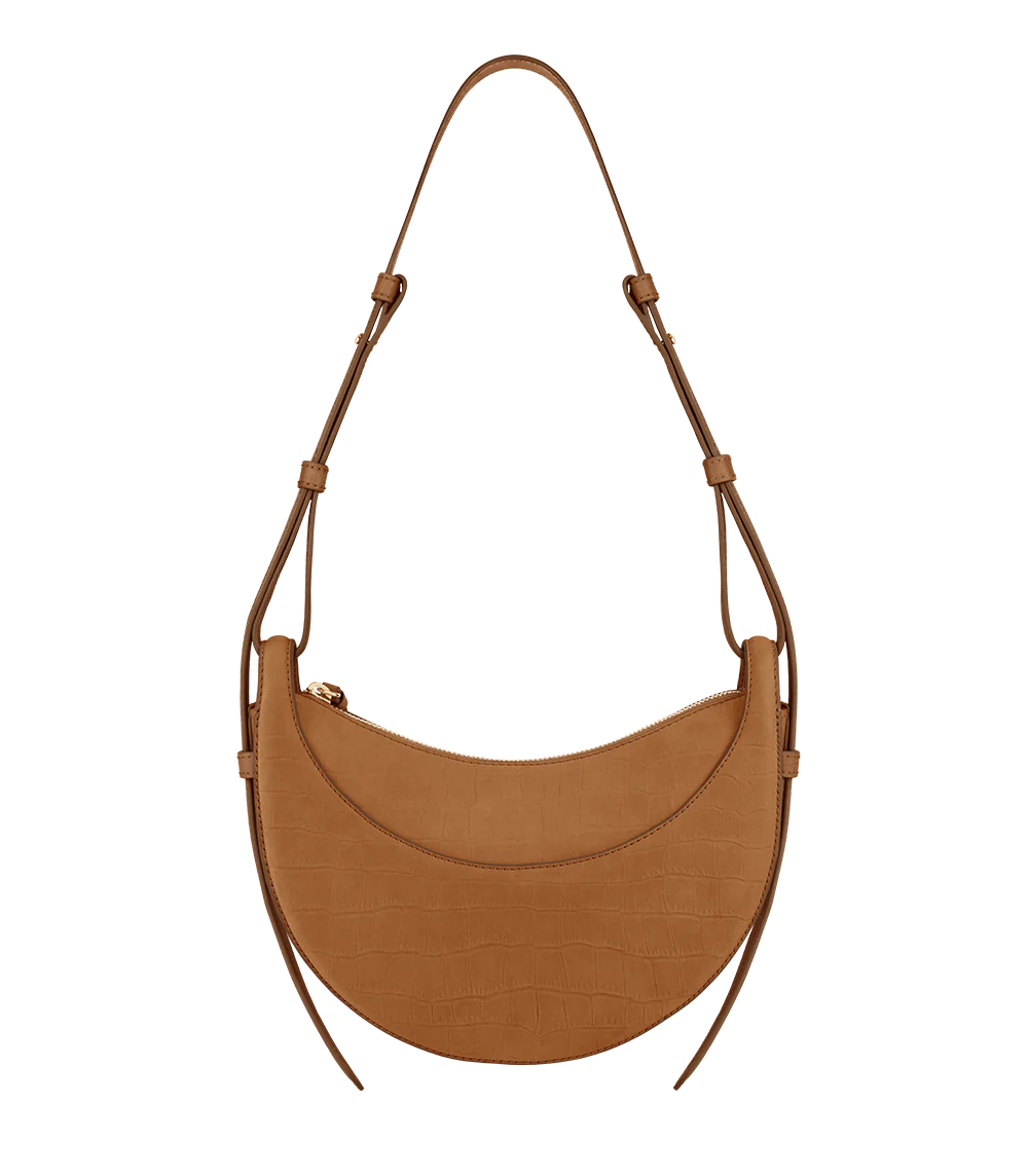 Polène Numéro Dix - Crocodile Nubuck Cinnamon