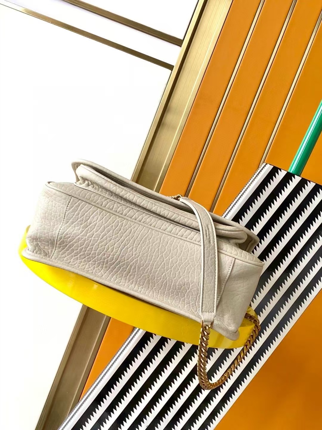 Saint Laurent YSL NIKI medium bag in grained lambskin