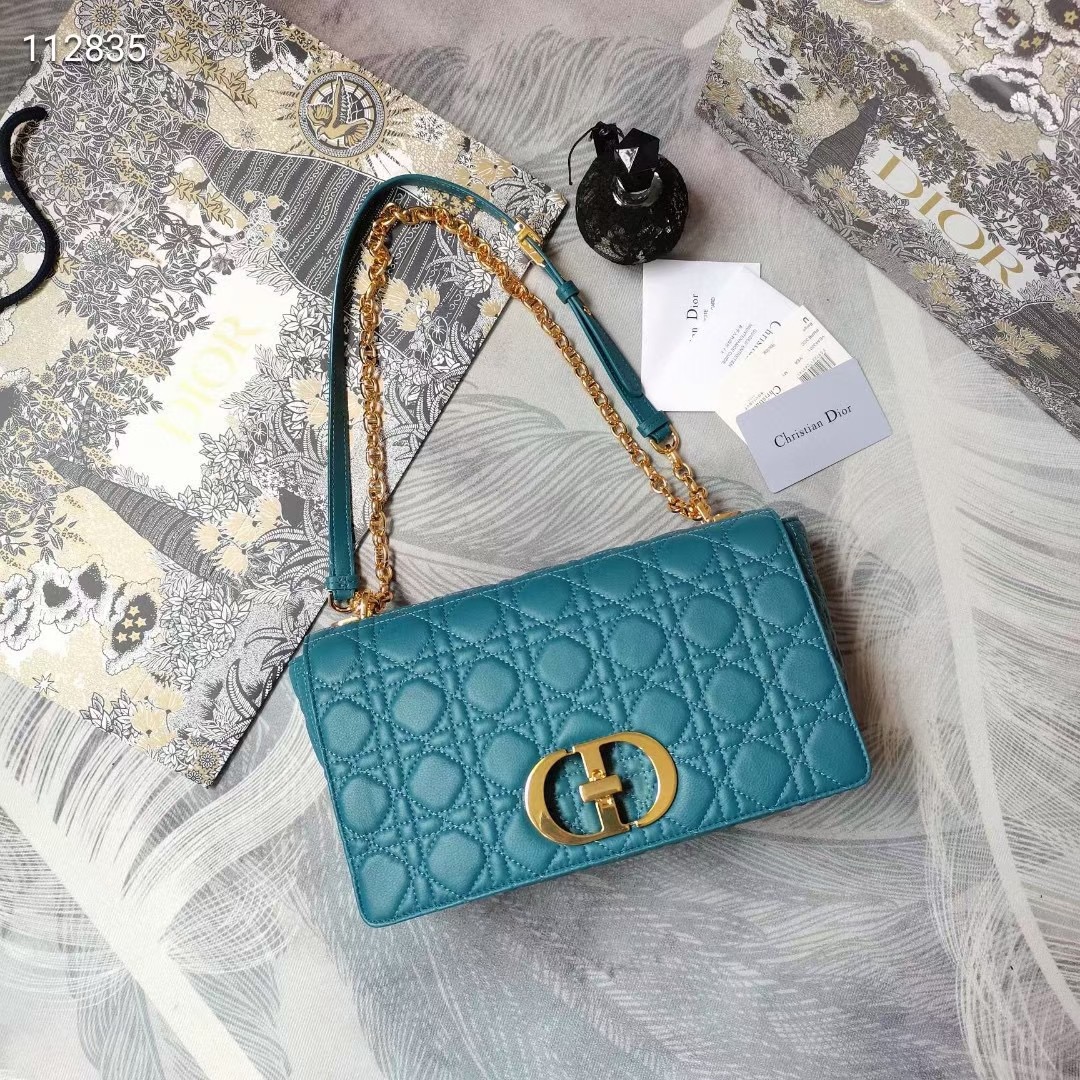 Dior large caro handbag