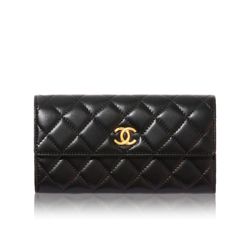 Chanel 23p Classic Long Wallet