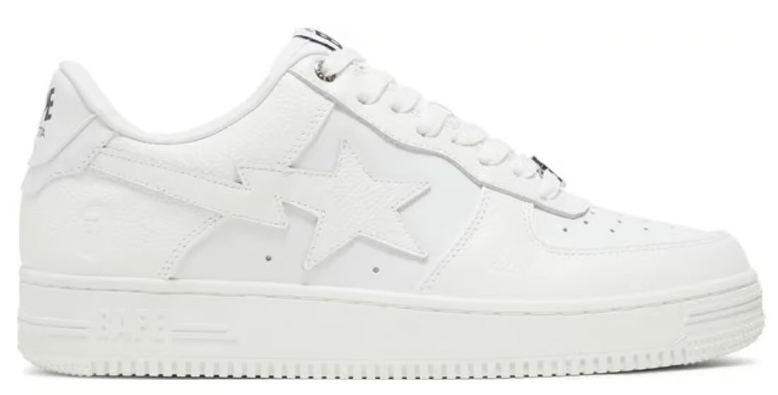 Bapesta M2 Low Triple White