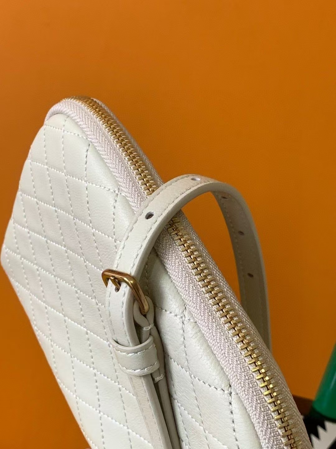 Saint Laurent YSL GABY sheepskin leather camera bag