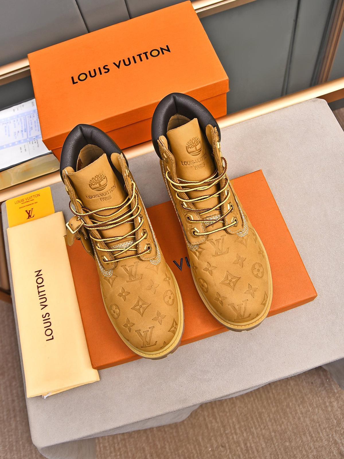 Louis Vitton & Timberlands 2024 New Men's Boots