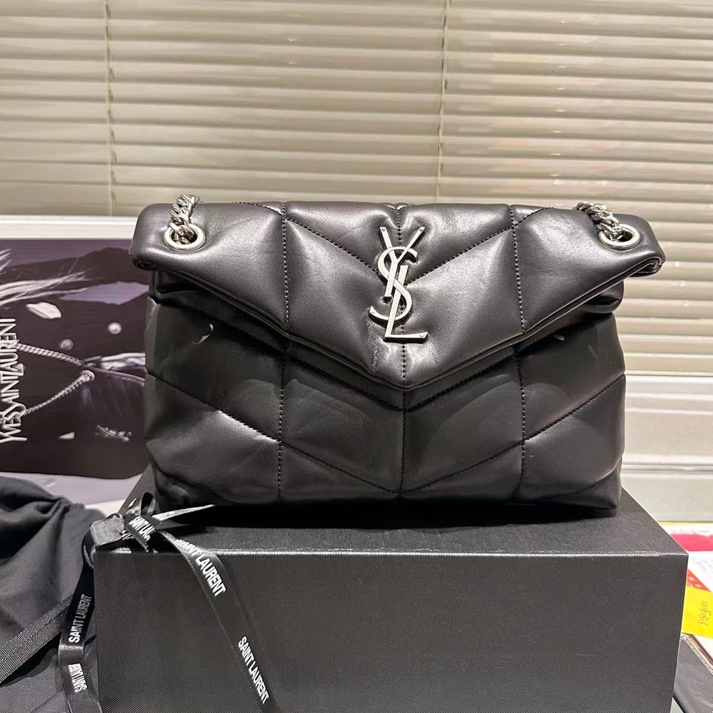 SAINT LAURENT Loulou Puffer Shoulder Bag