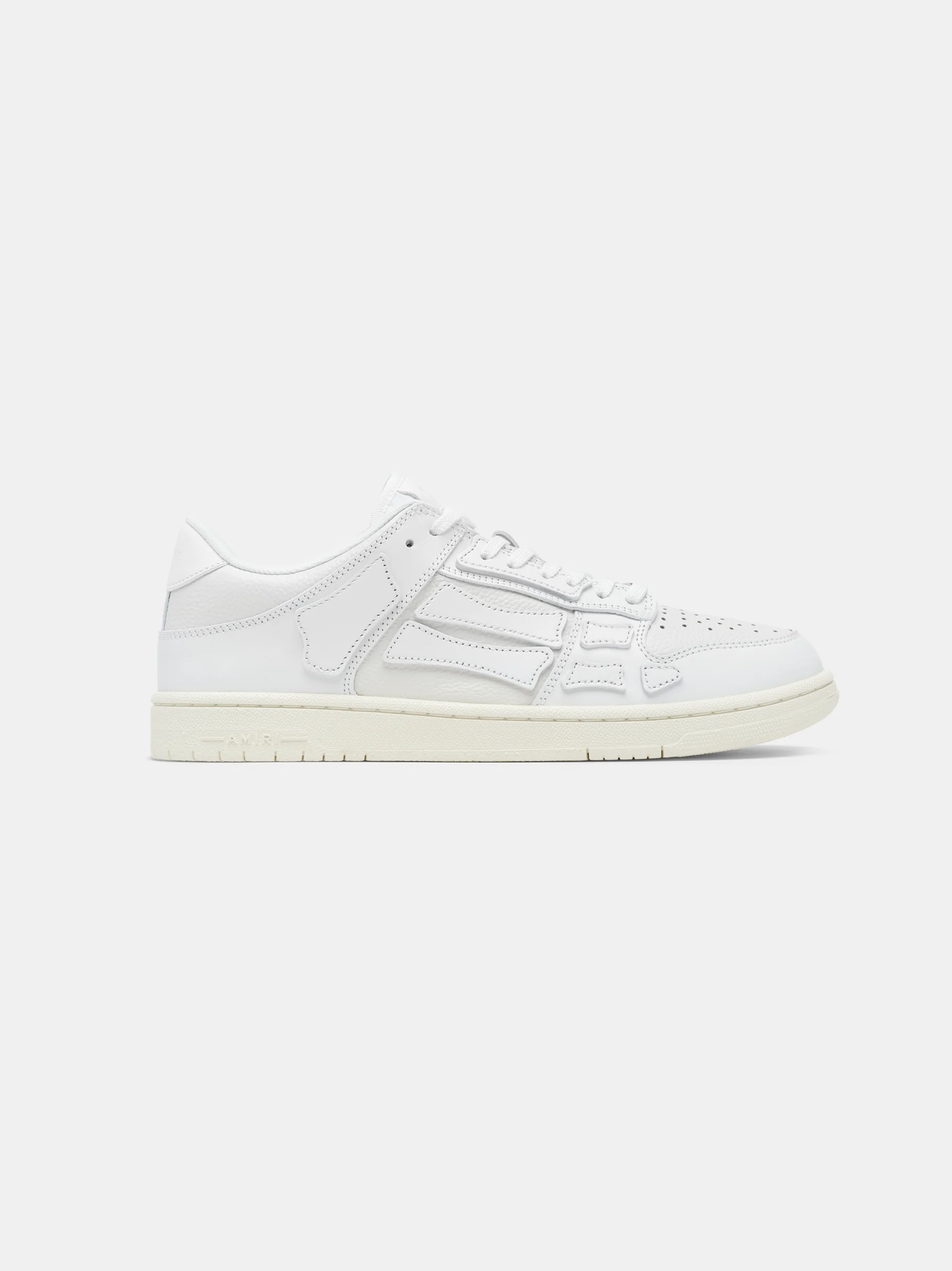 AMIRI WOMEN - WOMEN'S SKEL-TOP LOW - WHITE/ WHITE/VINTAGE