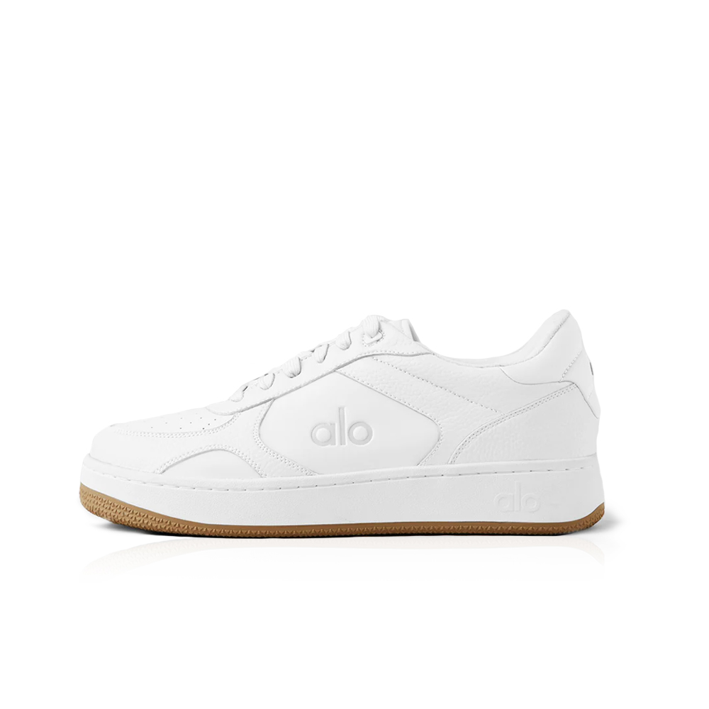 Alo Yoga Recovery Mode Sneaker Rubber Insole - Natural White / Black / Pink Colors
