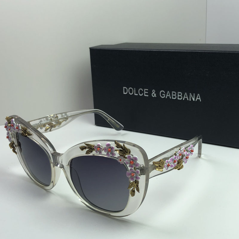 DOLCE & GABBAN DG Stereo Mark With drill  Sunglasses Top quality