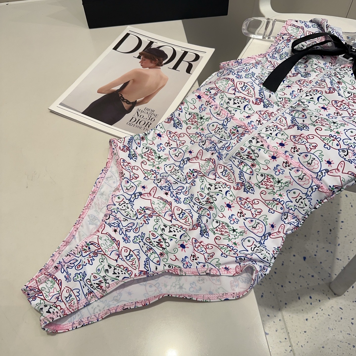 Chanel two piece Swimsuit Swimwear