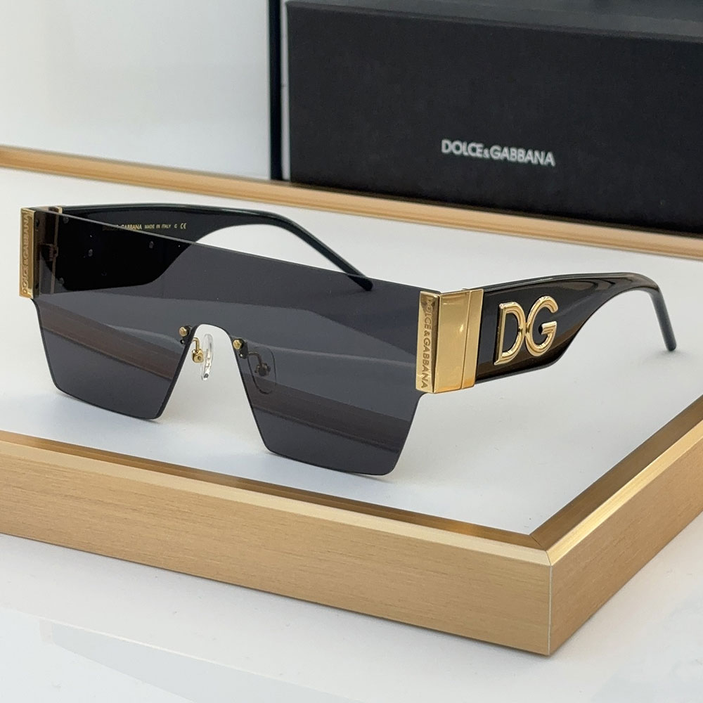 DOLCE & GABBAN DG rimless Sunglasses Top quality